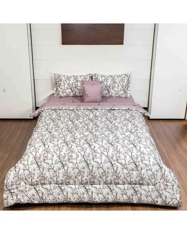 سرویس خواب دو نفره 6 تکه صورتی صدفی مانیکا هوم Monica Home مدل کایوشا