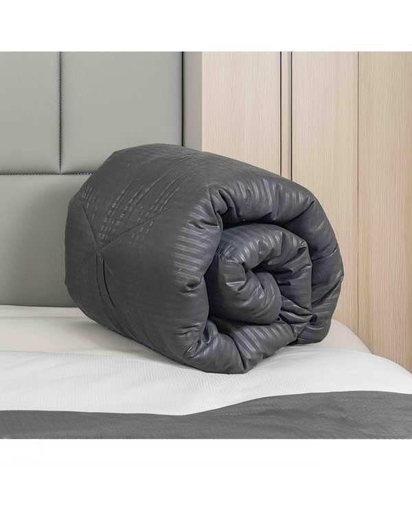 لحاف هتلی دو نفره دودی مانیکا هوم Monica Home مدل parallel plus سایز 230×200 سانتی متر