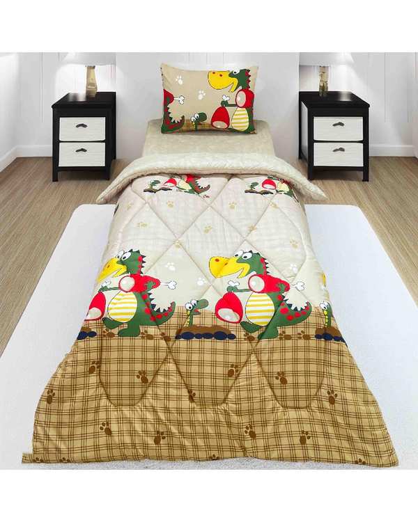 سرویس خواب یک نفره 3 تکه نباتی مانیکا هوم Monica Home مدل دال 9