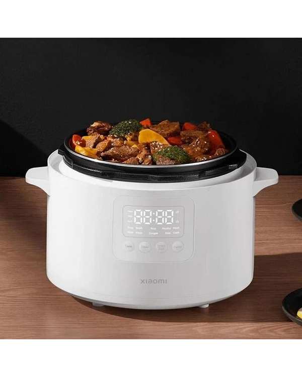 زودپز و پلوپز برقی سفید شیائومی Xiaomi مدل electric cooker 4.8L - تصویر 2
