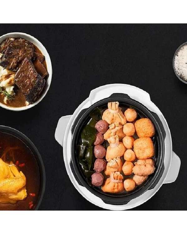 زودپز و پلوپز برقی سفید شیائومی Xiaomi مدل electric cooker 4.8L - تصویر 4