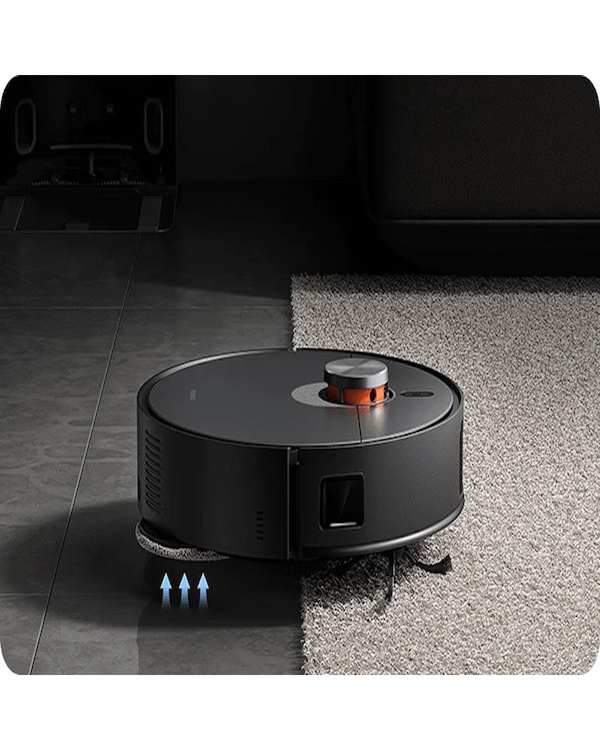 جارو رباتیک هوشمند مشکی شیائومی Xiaomi مدل vacuum robot x20max - تصویر 10