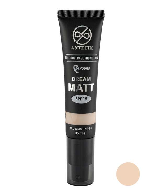 کرم پودر مات آنتی فیکس Anti Fix مدل Dream Matt مناسب انواع پوست شماره 406 حجم 35ml