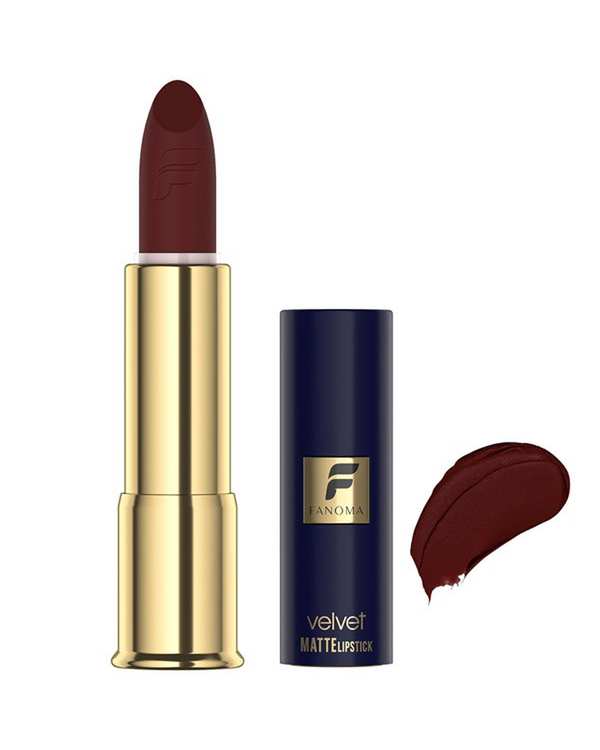 رژ لب جامد مات فانوما Fanoma مدل Velvet Matte رنگ جگری شماره 13