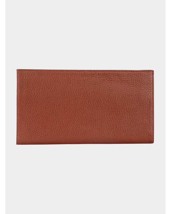کیف پول چرم زنانه عسلی نوین چرم Novin Leather مدل ونسا PW3113 - تصویر 3
