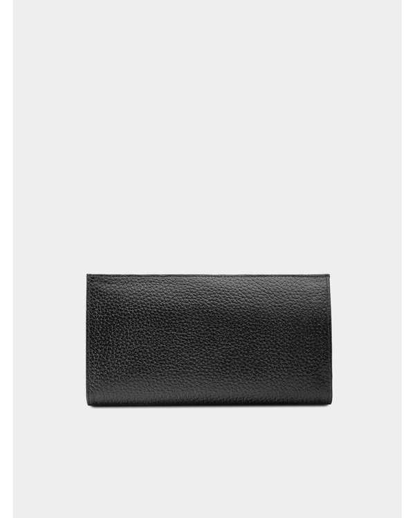 کیف پول چرم زنانه مشکی نوین چرم Novin Leather مدل ونسا PW3113 - تصویر 2