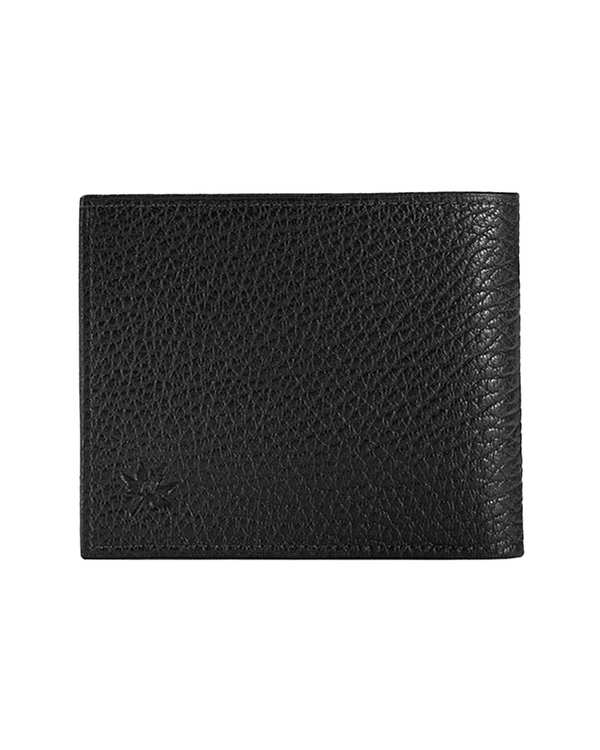 کیف پول جیبی چرم مشکی نوین چرم Novin Leather مدل ونداد PE2597