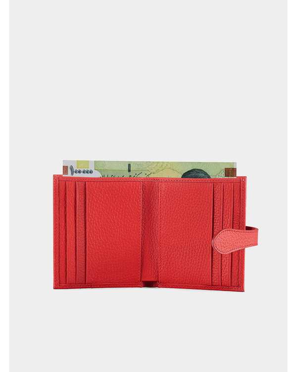 کیف پول چرم زنانه نوین چرم Novin Leather مدل ملوین PW3161 - تصویر 5