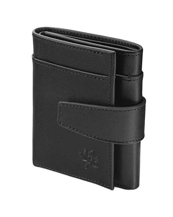 کیف پول چرم مشکی نوین چرم Novin Leather مدل آمالیا PW3181 - تصویر 2