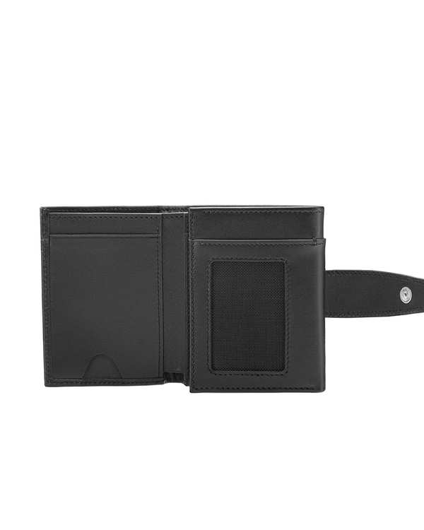 کیف پول چرم مشکی نوین چرم Novin Leather مدل آمالیا PW3181 - تصویر 5