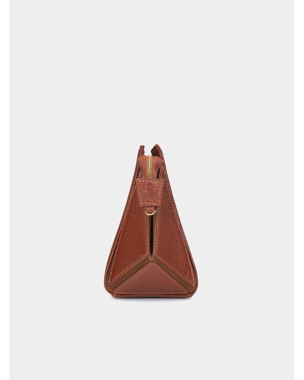 کیف دوشی چرم زنانه قرمز مشکی نوین چرم Novin Leather مدل ناروین LHB5051 - تصویر 17