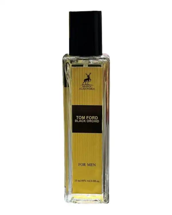 عطر مردانه الحمبرا Alhambra مدل بلک ارکید قلمی حجم 35ml