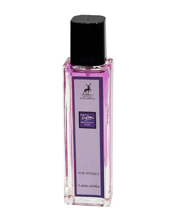 عطر زنانه الحمبرا Alhambra مدل میدنایت رز Midnight Rose قلمی حجم 35ml