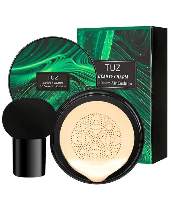کوشن گیاهی توز TUZ مدل Beauty Charm شماره 01 به همراه پد آرایشی