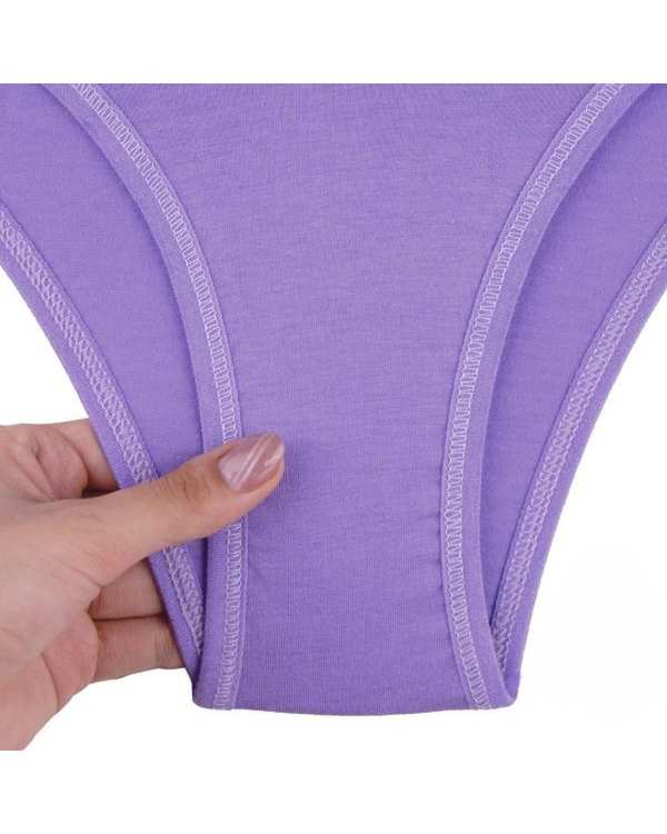 شورت زنانه ضد حساسیت مودال بنفش تاپیک Topick مدل پارمیس - تصویر 3