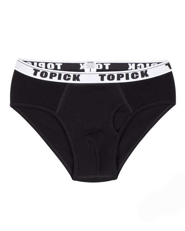 شورت اسلیپ مردانه مشکی کش اسپرت تاپیک Topick