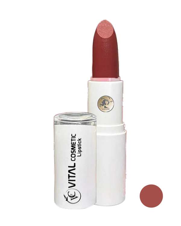 رژ لب جامد ویتال کازمتیک Vital Cosmetic شماره L08 وزن 5 گرم