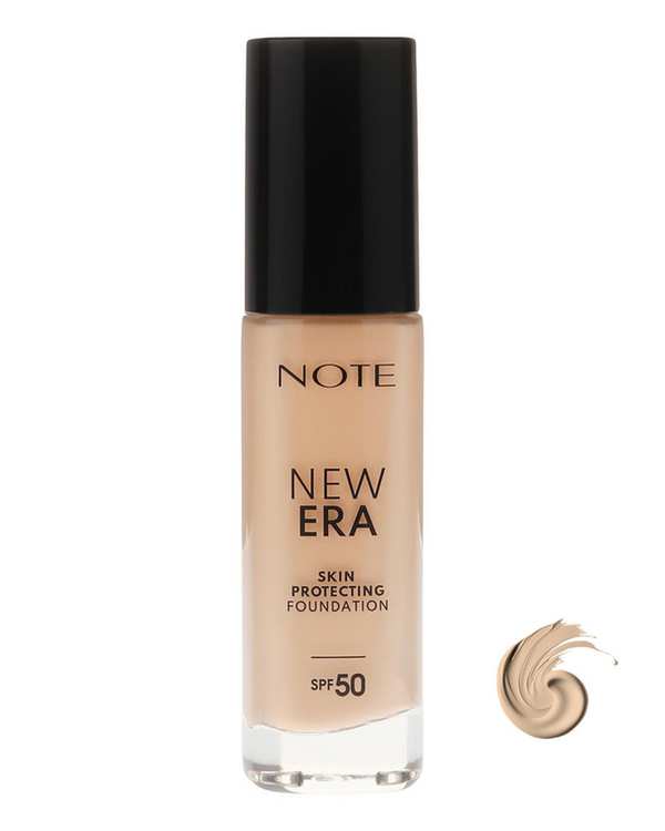 کرم پودر SPF50 نوت Note مدل New Era مناسب برای انواع پوست شماره 140 حجم 30ml