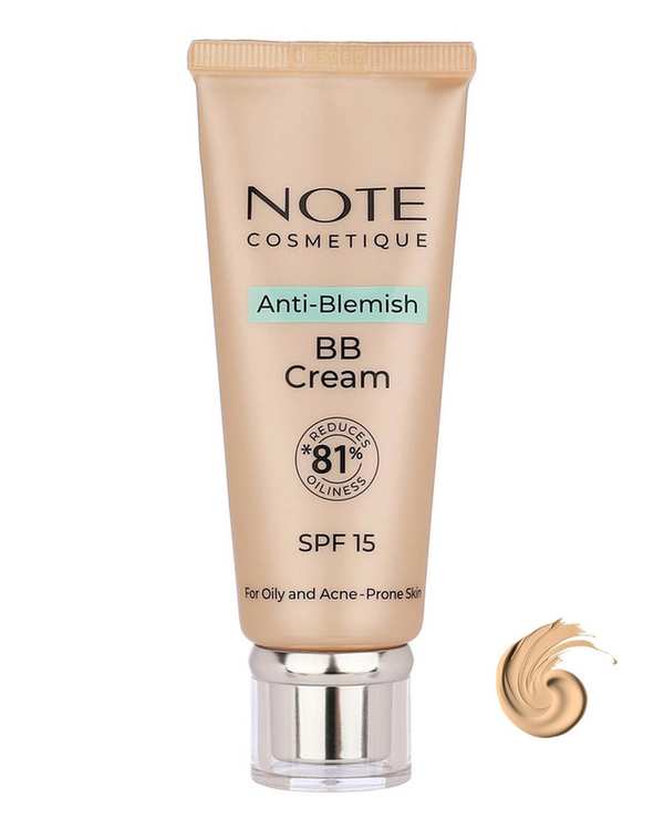 کرم پودر BB با SPF15 نوت مدل A-B مناسب پوست چرب شماره 01 حجم 30ml
