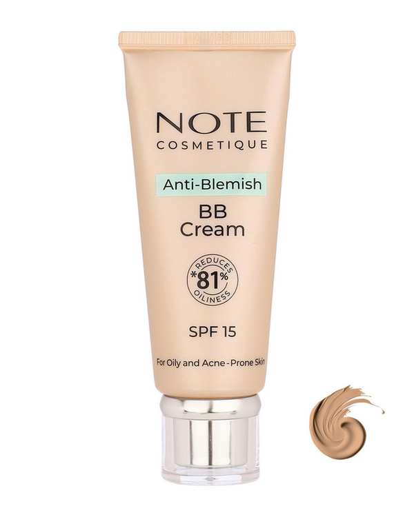کرم پودر BB با SPF15 نوت مدل A-B مناسب پوست چرب شماره 04 حجم 30ml