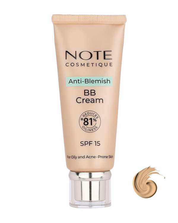 کرم پودر BB با SPF15 نوت مدل A-B مناسب پوست چرب شماره 02 حجم 30ml