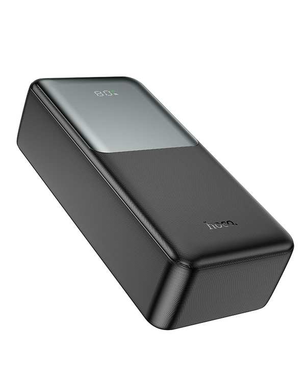 پاوربانک مشکی هوکو Hoco مدل J136B ظرفیت 30000 میلی آمپر ساعت