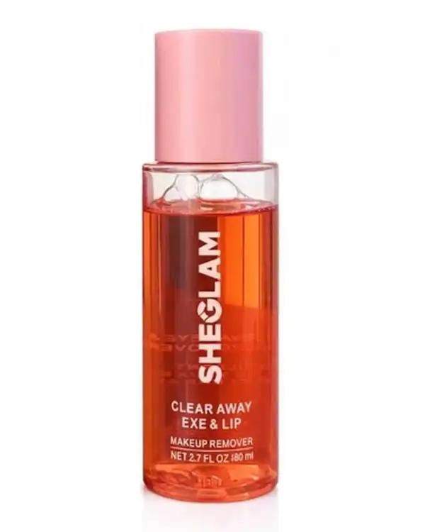 پاک کننده دو فاز آرایش چشم و صورت و لب شیگلم Sheglam مدل Clear Away حجم 80ml
