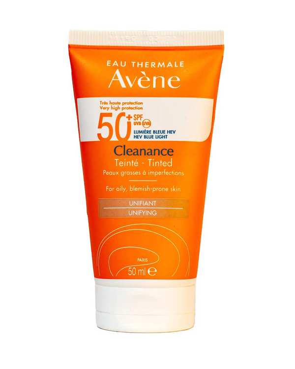 کرم ضد آفتاب رنگی SPF50 اون Avene مدل کلینانس Cleanance حجم 50ml