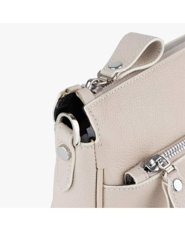 کیف دوشی چرم زنانه اف وایت برتونیکس Berttonix کد 4046-697 - تصویر 6