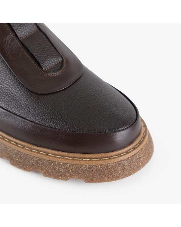 کفش چرم مردانه کژوال قهوه ای برتونیکس Berttonix کد B 283 - تصویر 5