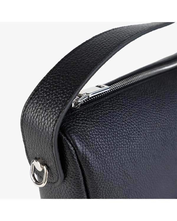 کیف دوشی چرم زنانه مشکی برتونیکس Berttonix کد 4047-697 - تصویر 2