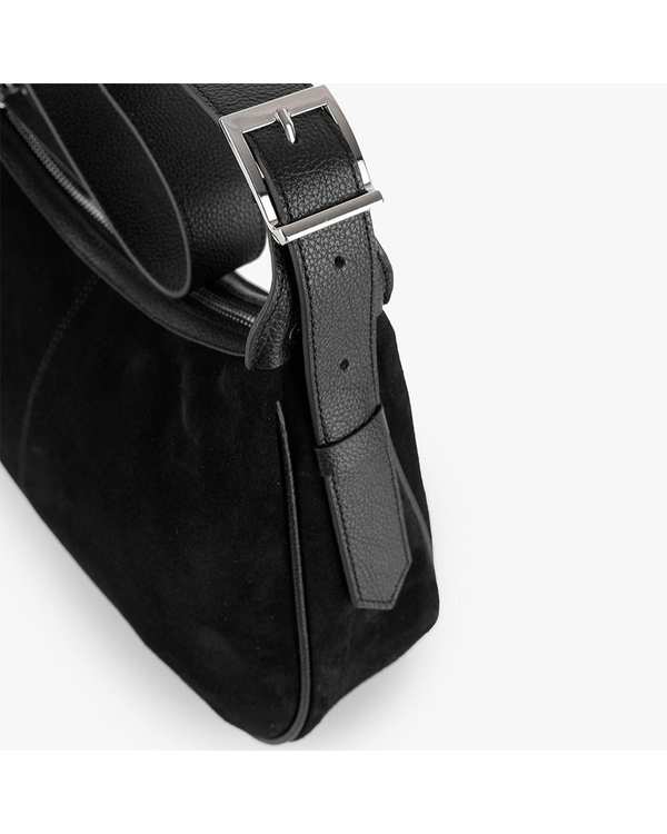 کیف چرم زنانه مشکی برتونیکس Berttonix کد 4049-697 - تصویر 2