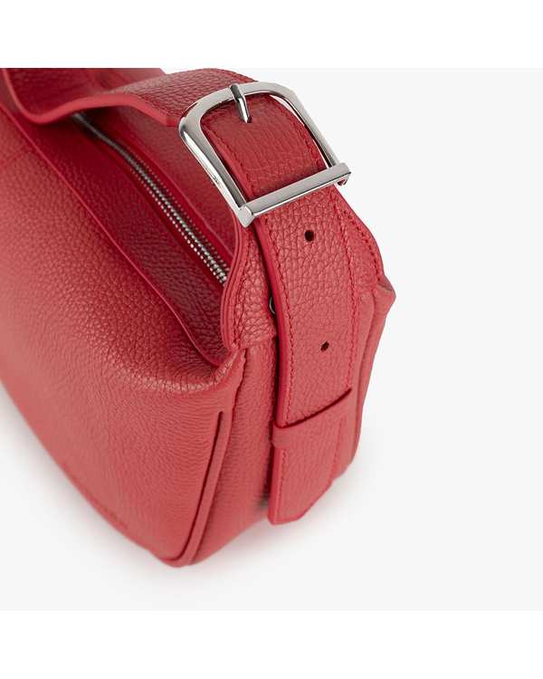 کیف چرم زنانه قرمز برتونیکس Berttonix کد 4048-697 - تصویر 4