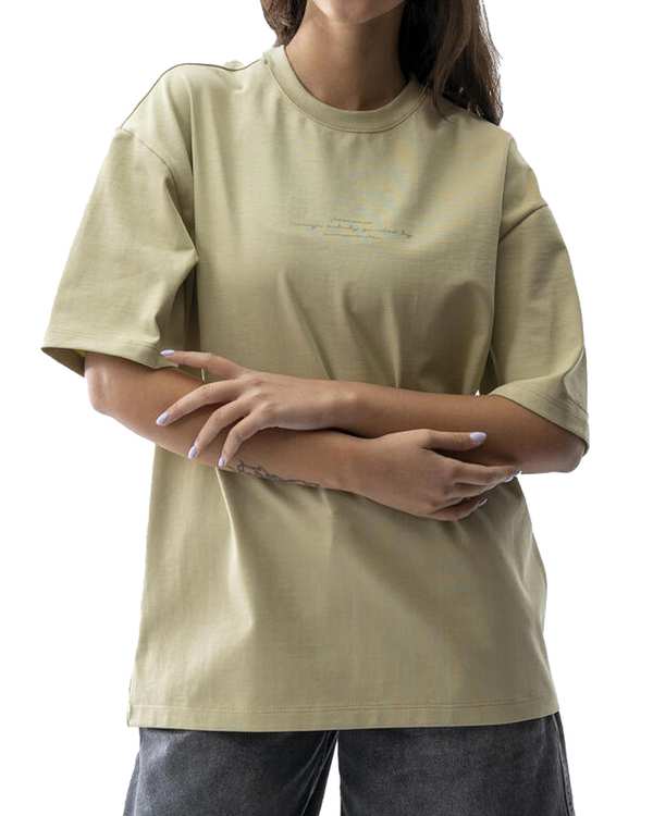 تیشرت زنانه لانگ سبز آر ان اس RNS کد 11022744