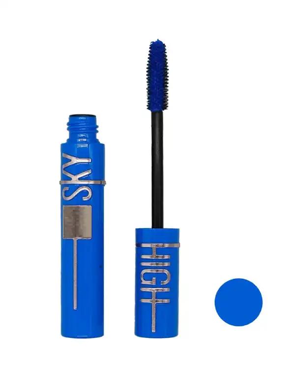 ریمل چشم فانتزی و حجم دهنده آبی کیس بیوتی kiss beauty مدل Sky High