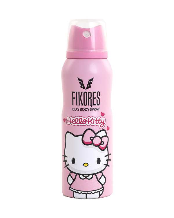 اسپری بدن کودک فیکورس Fikores مدل Hello Kitty حجم 125 میلی لیتر