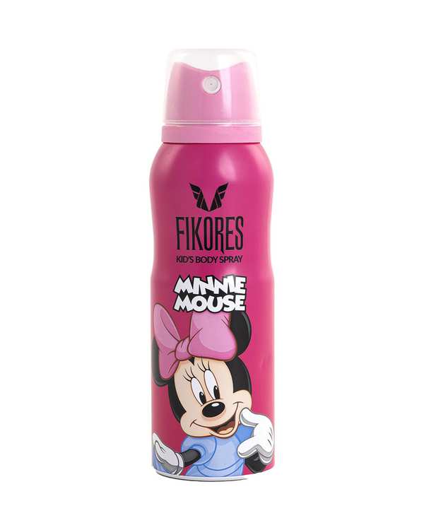 اسپری بدن کودک فیکورس Fikores مدل Minnie Mouse حجم 125 میلی لیتر