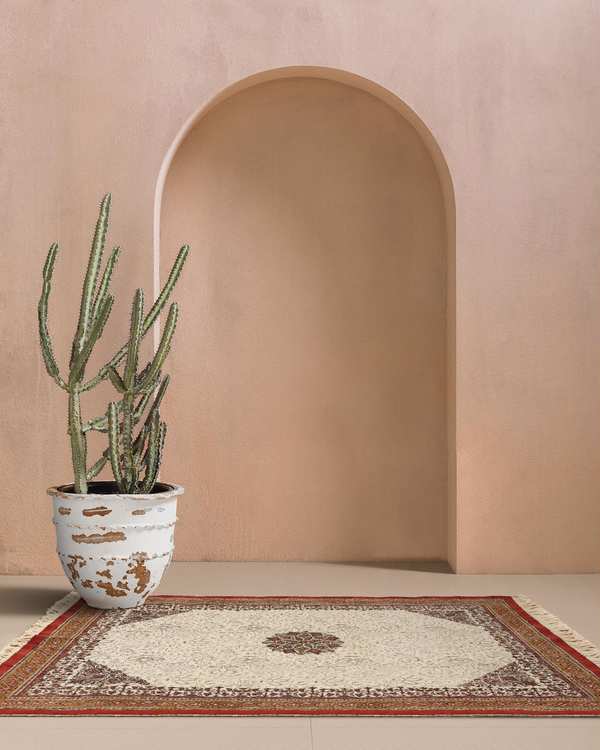 زیلو قلمکار فرانام Faranam مدل هیوا 150×100 سانتی متر