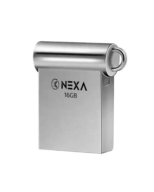 فلش مموری نقره ای نکسا NEXA مدل ELITE ظرفیت 16 گیگابایت با رابط USB 2.0