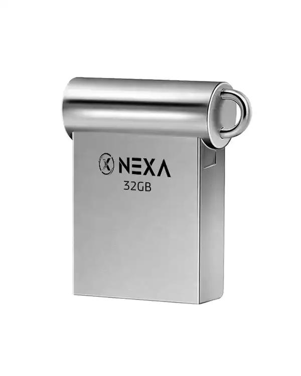 فلش مموری نقره ای نکسا NEXA مدل ELITE ظرفیت 32 گیگابایت با رابط USB 2.0
