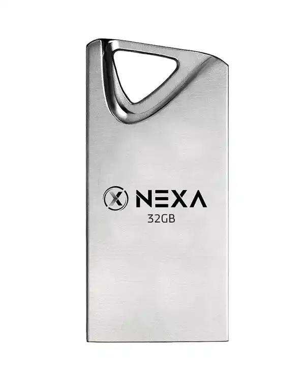 فلش مموری نقره ای نکسا NEXA مدل MARS ظرفیت 32 گیگابایت با رابط USB 2.0