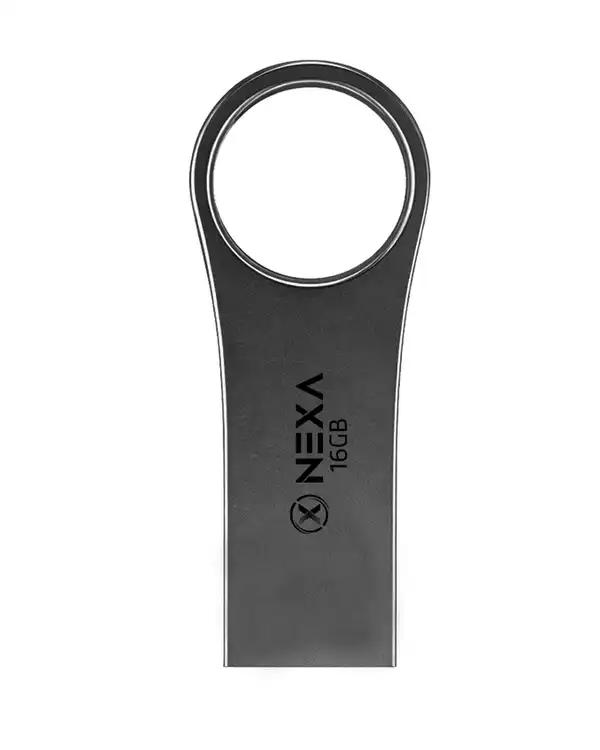فلش مموری مشکی نکسا NEXA مدل OPTIMA ظرفیت 16 گیگابایت با رابط USB 2.0