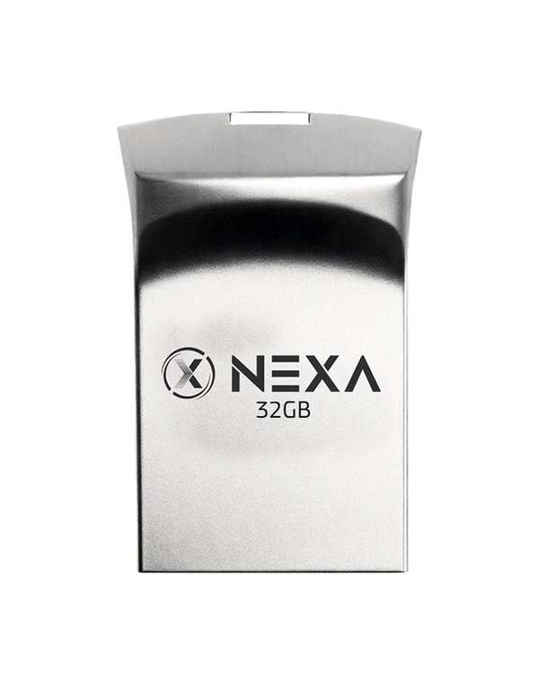 فلش مموری نقره ای نکسا NEXA مدل POCO ظرفیت 32 گیگابایت با رابط USB 3.0