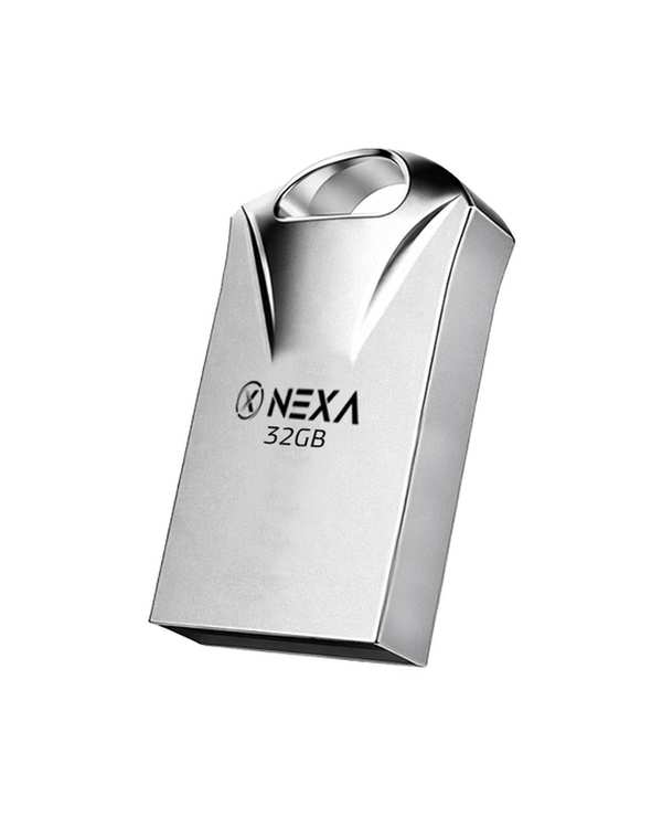 فلش مموری نقره ای نکسا NEXA مدل VEGA ظرفیت 32 گیگابایت با رابط USB 2.0