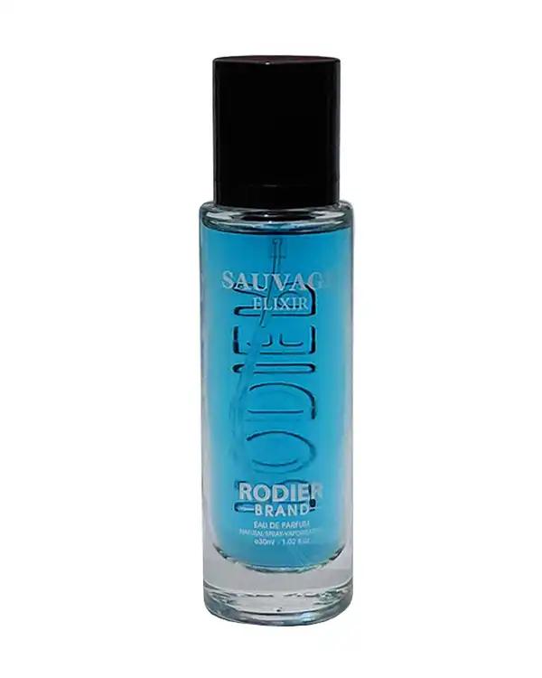 عطر مردانه رودیر Rodier مدل ساواج الکسیر Sauvage Elixir حجم 30 میلی لیتر