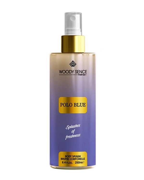 بادی اسپلش مردانه وودی سنس Woody Sence مدل پولو بلو Polo Blue حجم 250ml