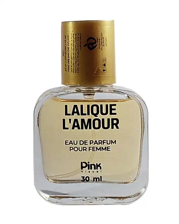 عطر زنانه پینک ویژوال Pink Visual مدل لالیک له آمور Lalique L Amour حجم 30 میلی لیتر