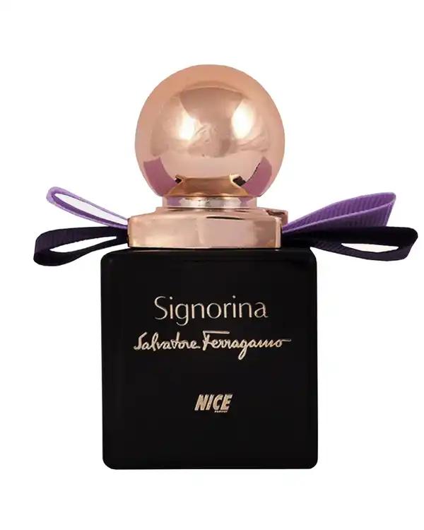 عطر زنانه نایس پاپت Nice Puppet مدل سالواتوره فراگامو سیگنورینا Salvatore Ferragamo Signorina حجم 30 میلی لیتر