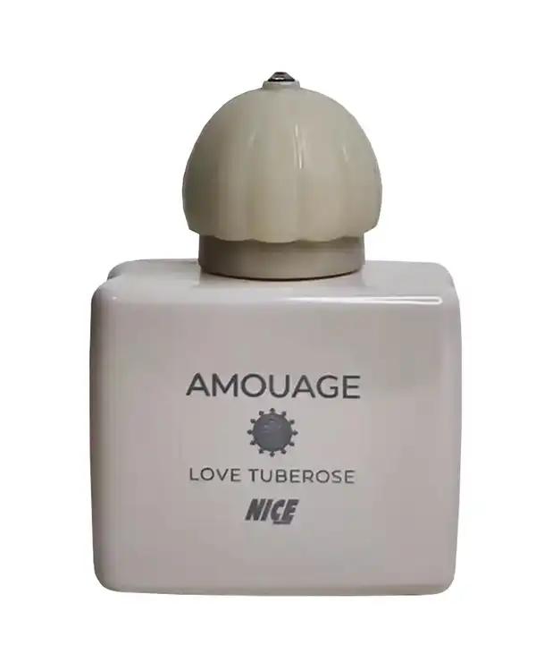 عطر زنانه نایس پاپت Nice Puppet مدل آمواج لاو تیوب رز Amouage Love Tuberose حجم 30 میلی لیتر