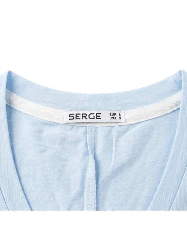 تاپ زنانه آبی روشن سرژه Serge کد 203616 - تصویر 4